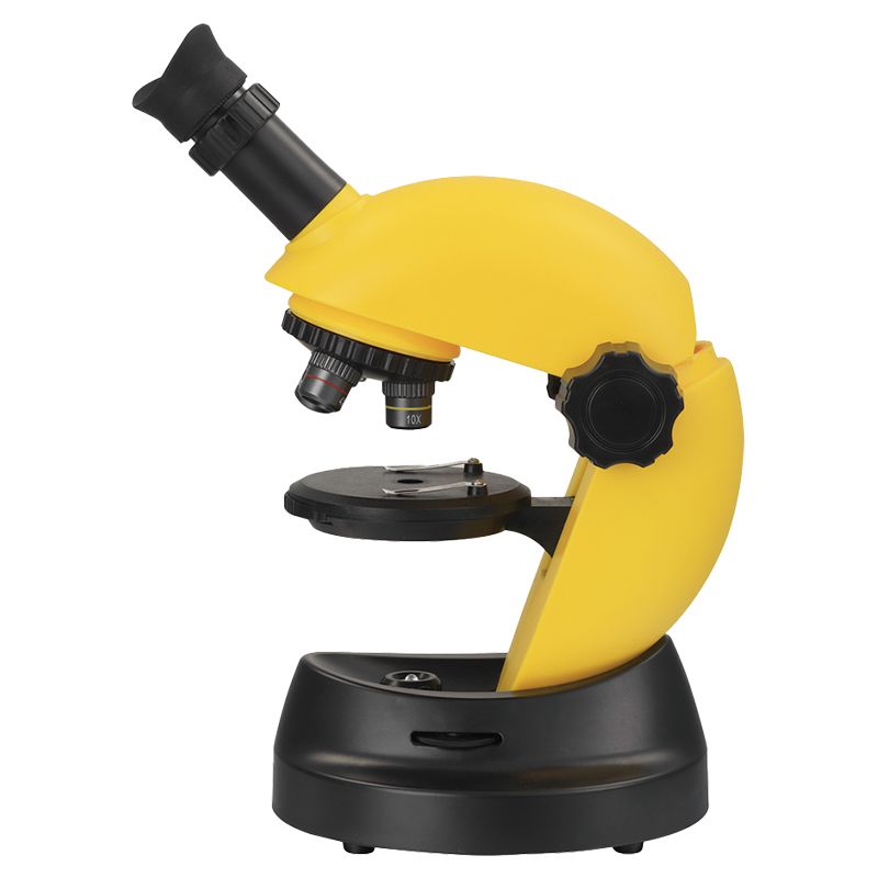 High-Power Toy Microscope with 100X-480X Magnification and Accessories
